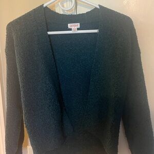 Set of TWO teal girls sweaters